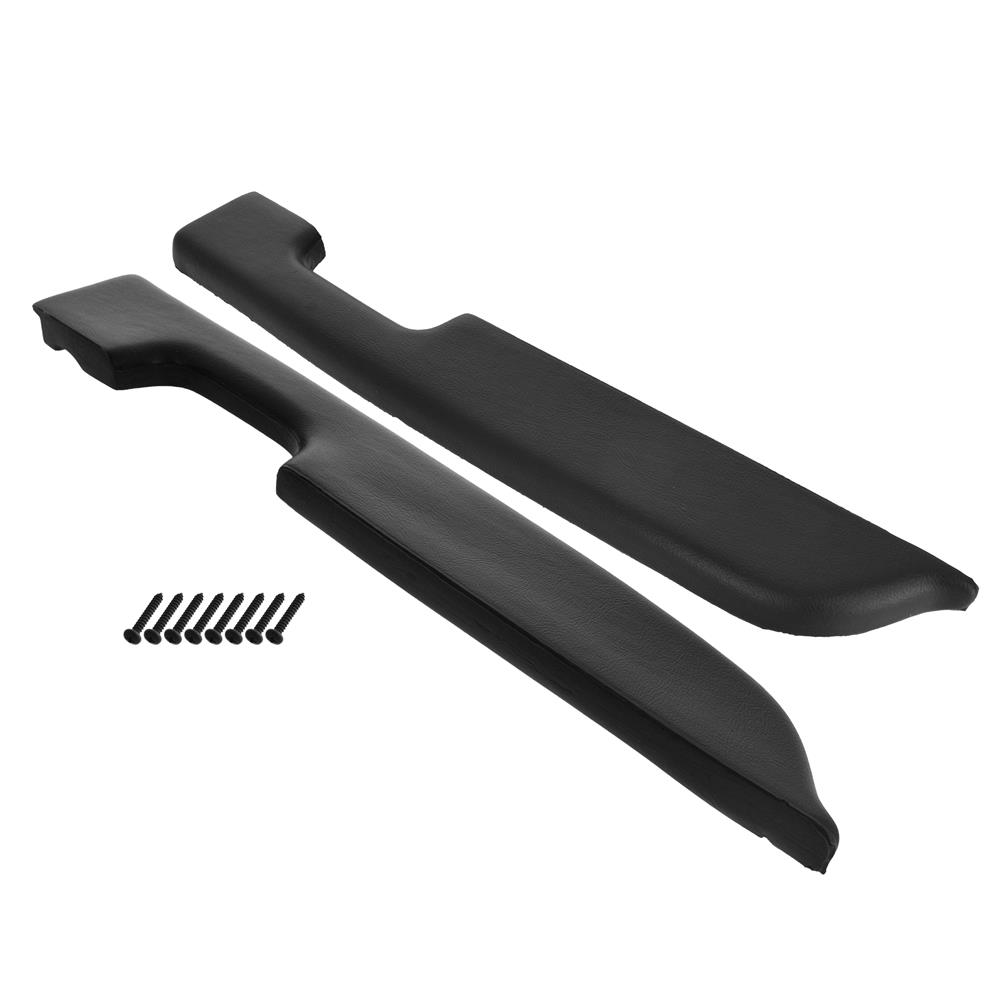 1987-1993 Mustang Fox Body Black Manual Door Armrest Pads