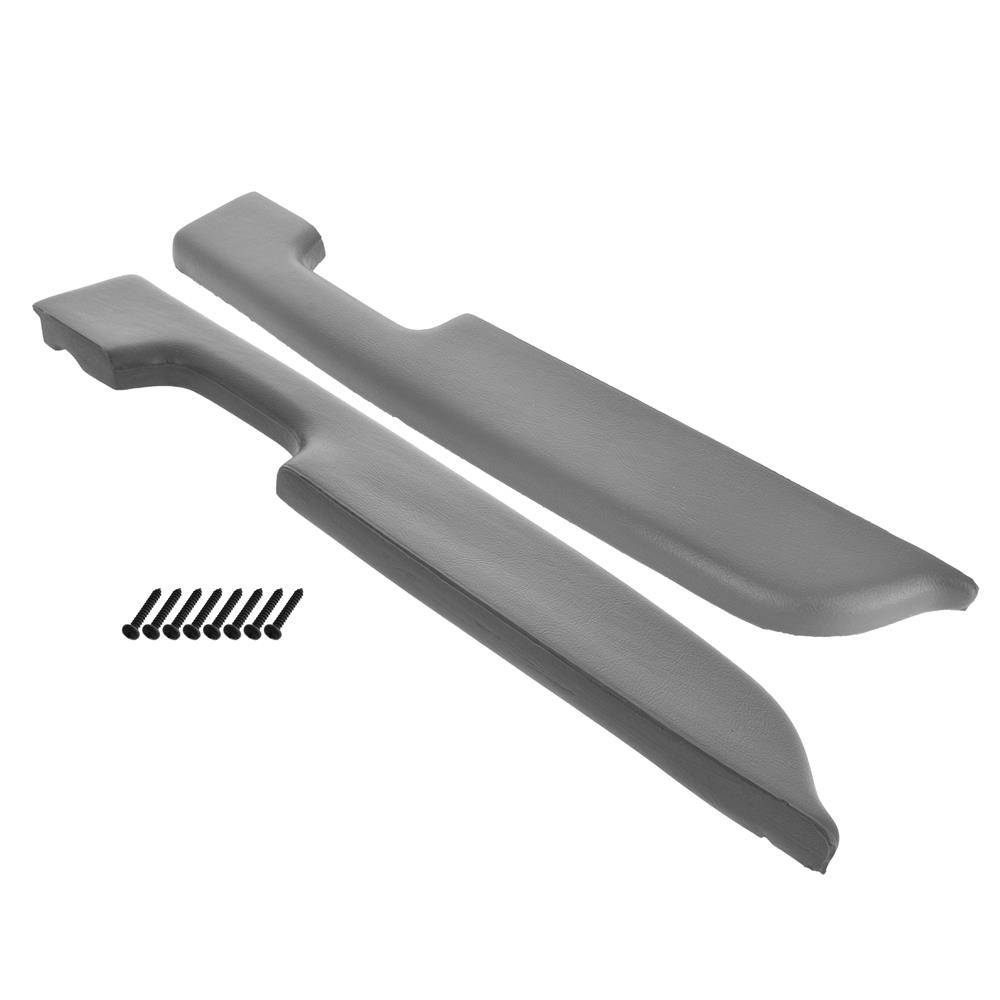 1987-1993 Mustang Fox Body Dark Gray Manual Door Armrest Pads