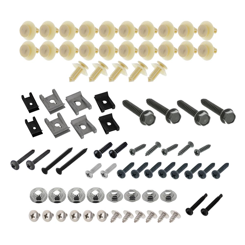 1987-93 Mustang Door Panel Hardware Kit 
