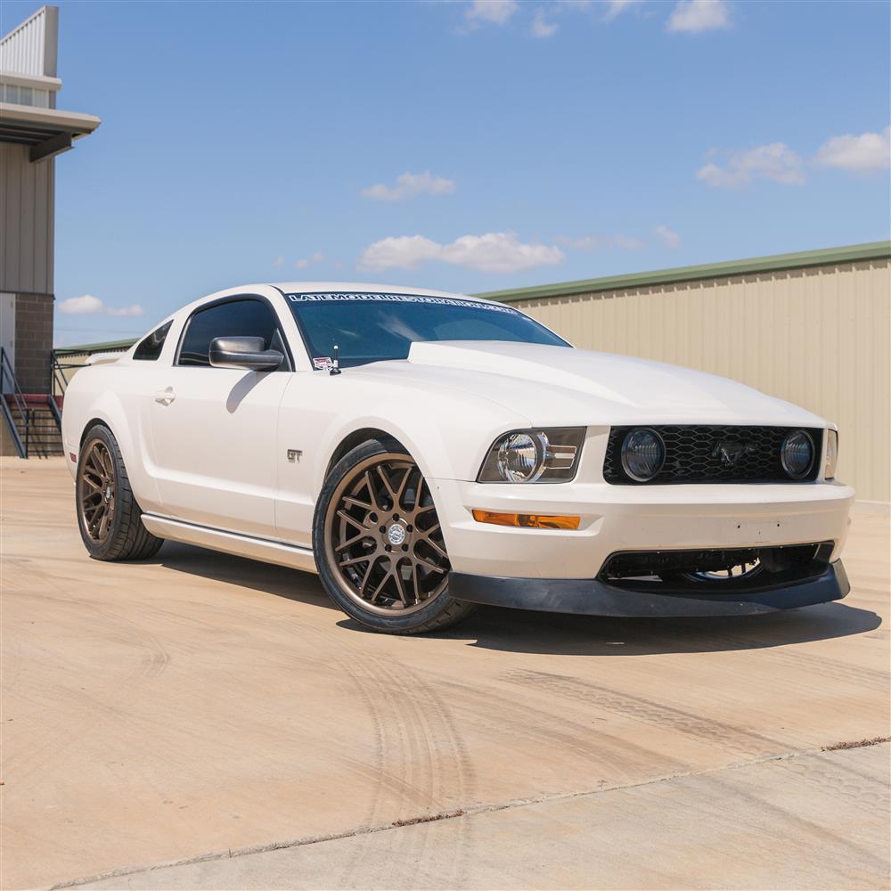 2005-25 Mustang Downforce Wheel - 20x10  - Satin Bronze