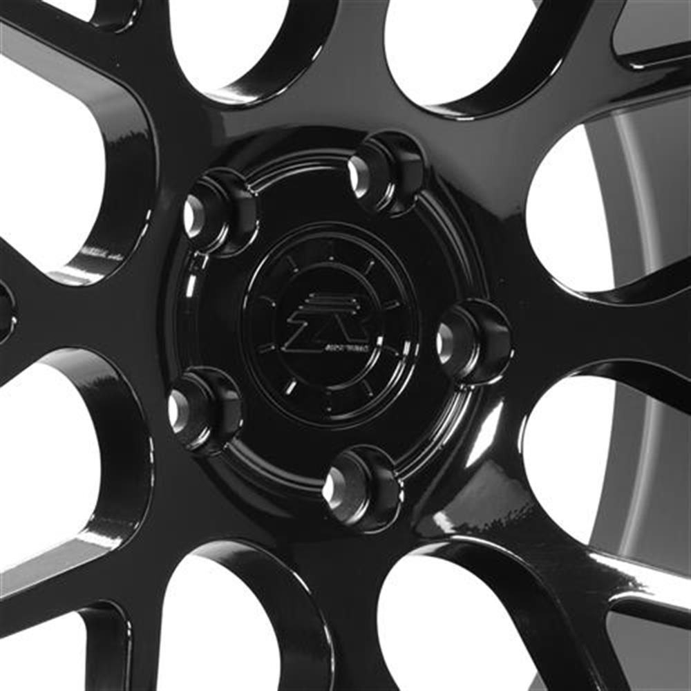 2024-26 Mustang Downforce Wheel & Nitto Tire Kit - 20x8.5 & 20x10  - Gloss Black