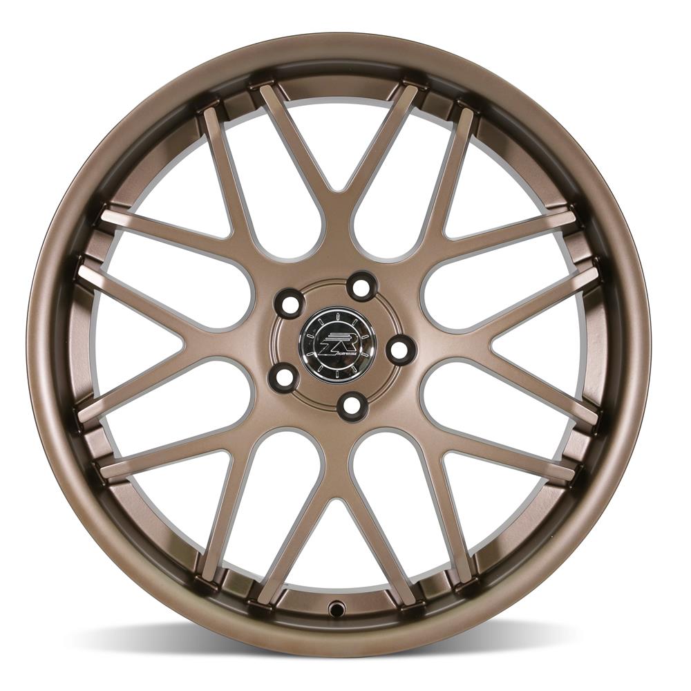 2015-23 Mustang Downforce Wheel & Nitto Tire Kit  - 20x8.5/10 - Satin Bronze