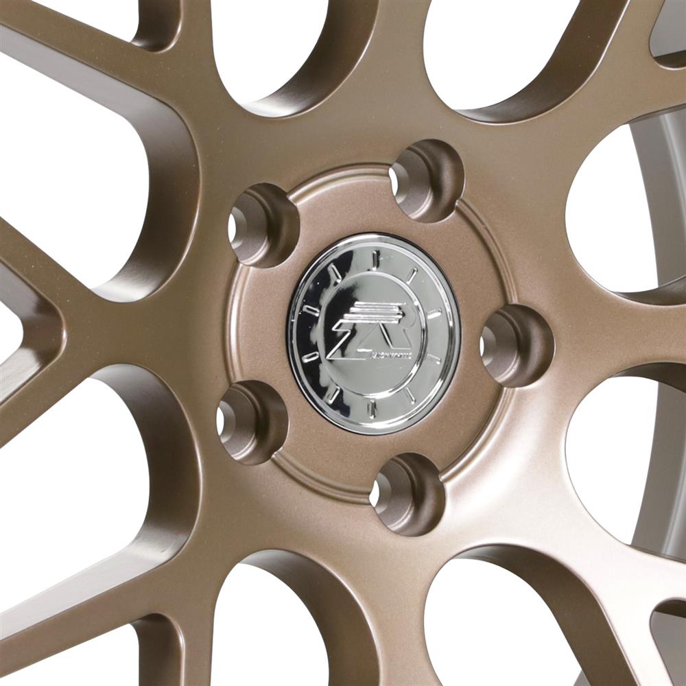 2015-23 Mustang Downforce Wheel & Nitto Tire Kit  - 20x8.5/10 - Satin Bronze
