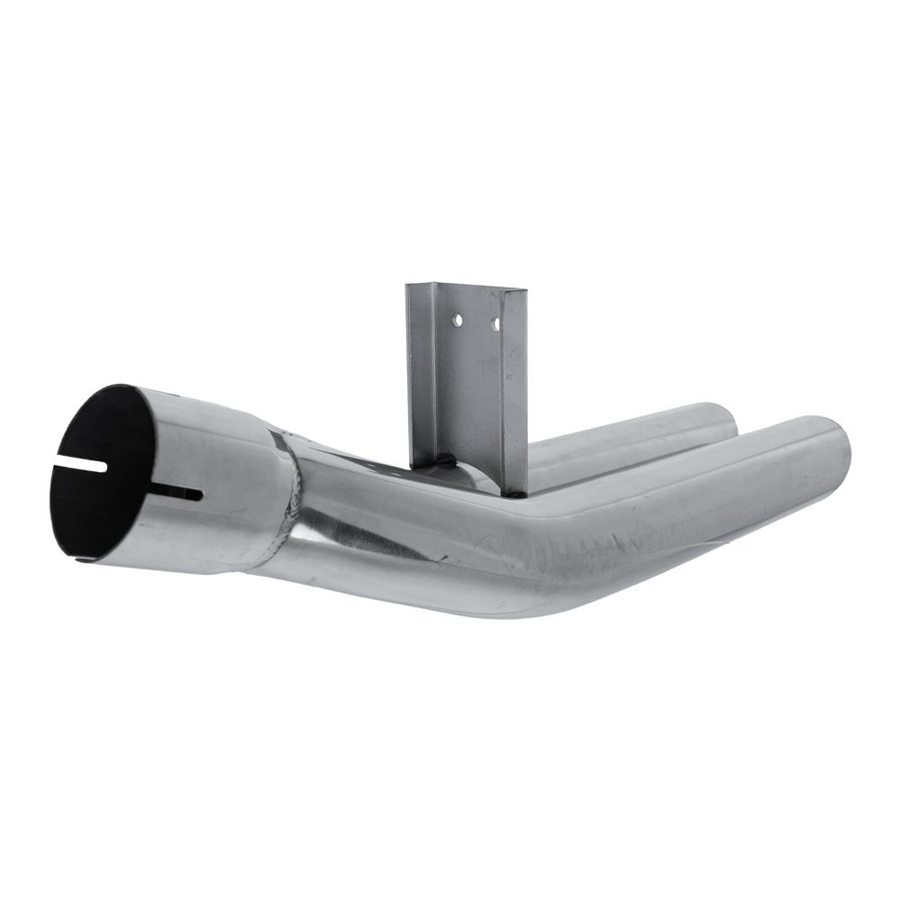 1979-85 Mustang Dual Exit Exhaust Tip - Polished Stainless 5.0/2.3 Turbo