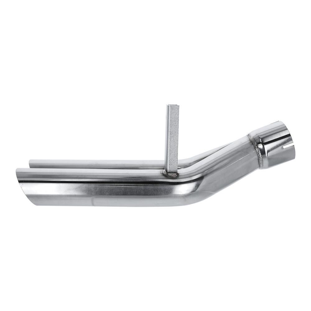1979-85 Mustang Dual Exit Exhaust Tip - Polished Stainless 5.0/2.3 Turbo