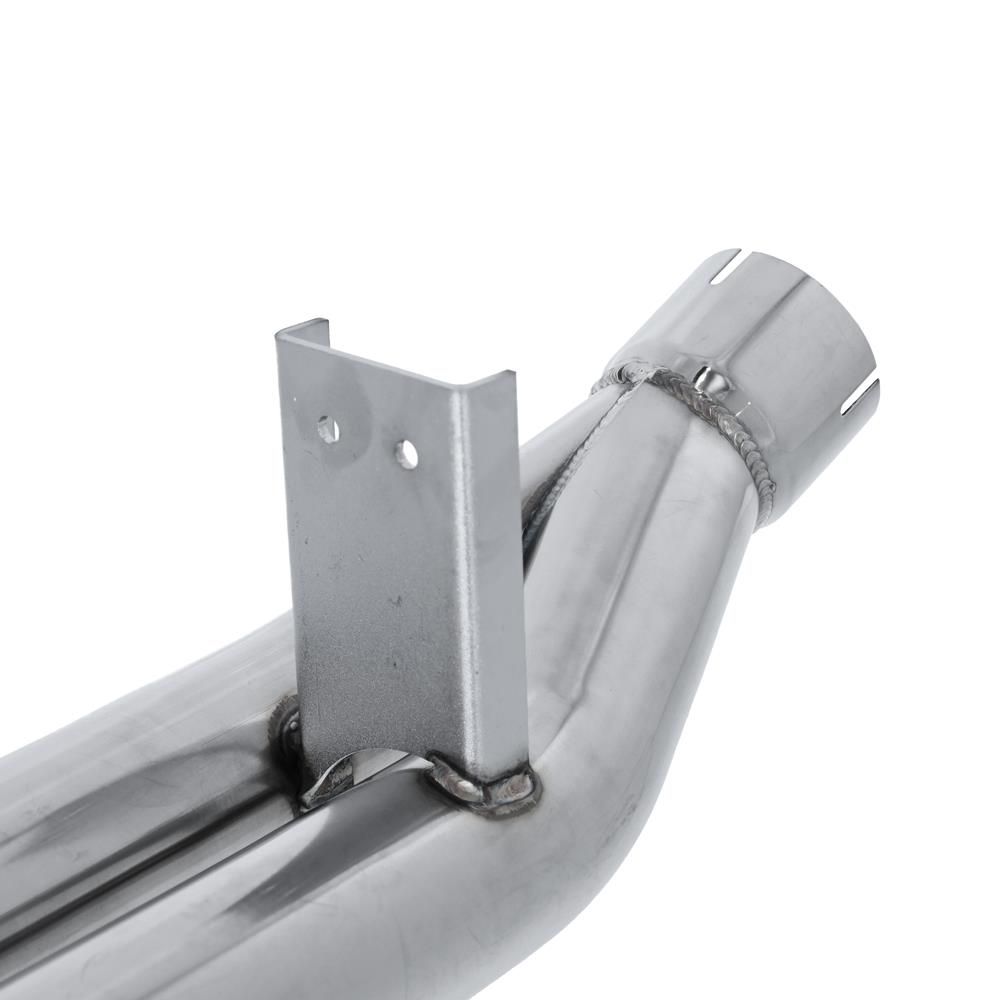 1979-85 Mustang Dual Exit Exhaust Tip - Polished Stainless 5.0/2.3 Turbo
