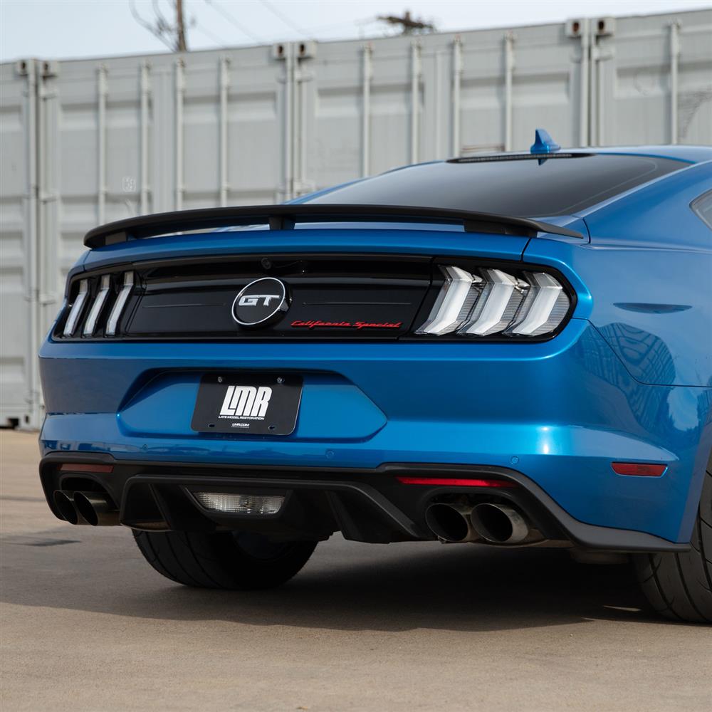 2015-2023 Mustang Clear Sequential Tail Lights - 2018 Style