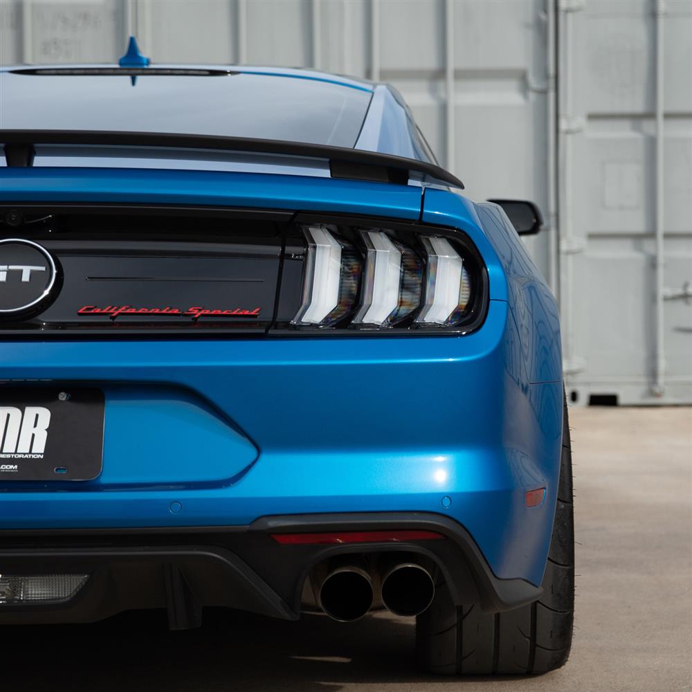 2015-2023 Mustang Clear Sequential Tail Lights - 2018 Style