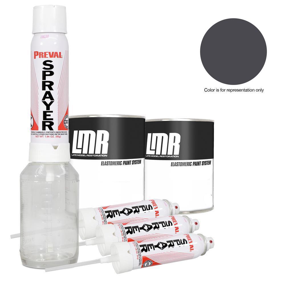 1984-1986 Mustang Exterior Paint System - SVO/GT/LX Dark Gray (2 Pint)