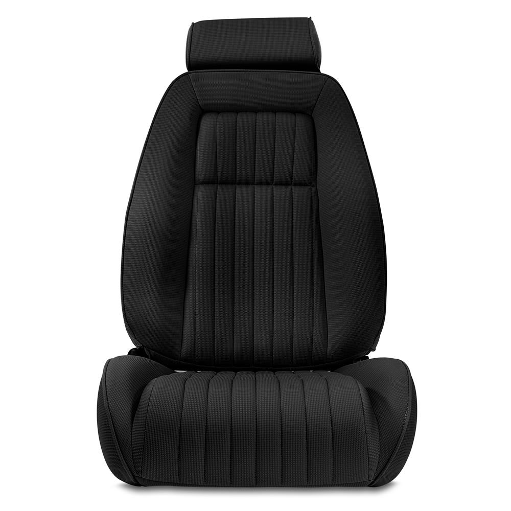 Fox Body Mustang Factory Style Black Cloth Sport Seats | 79-93