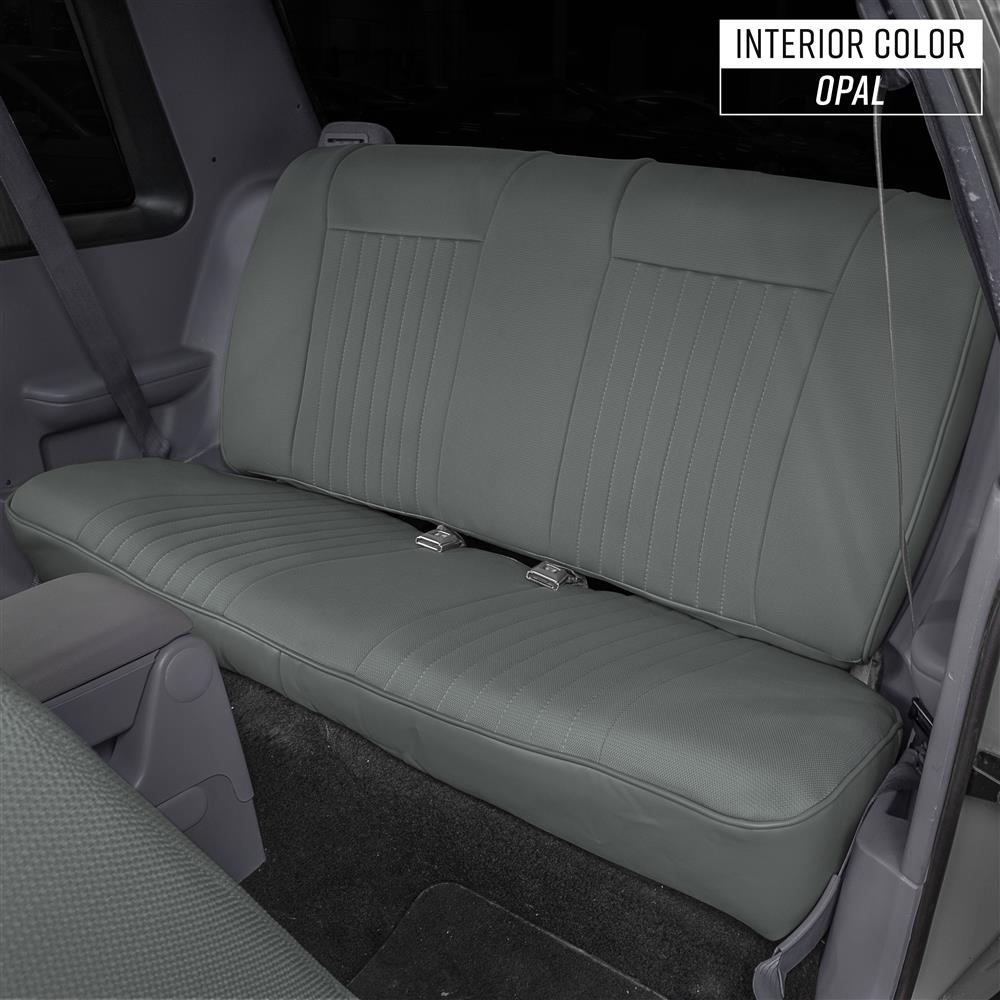 1979-93 Mustang Factory Style Sport Rear Seat Upholstery  - Gray Cloth Coupe
