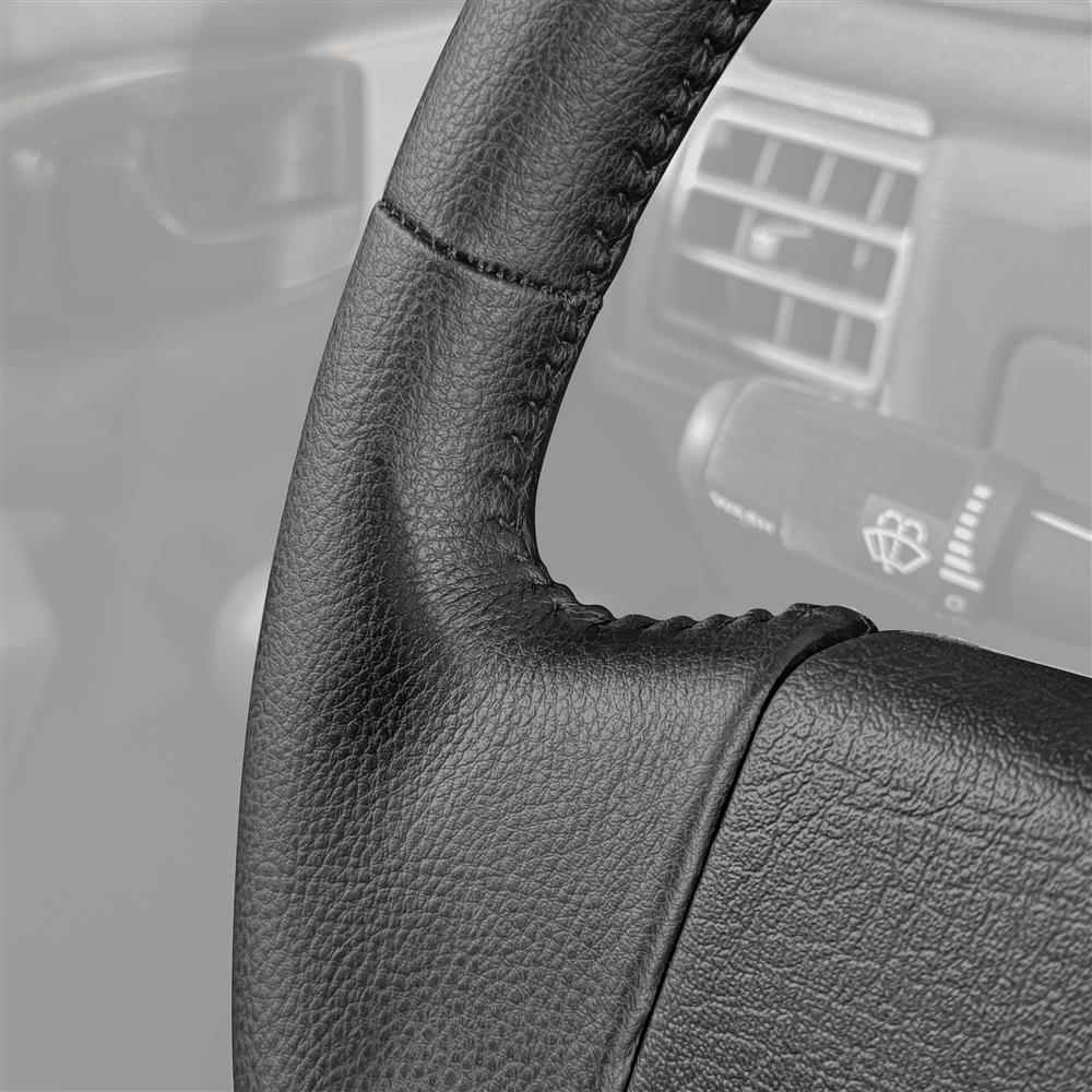 1987-89 Mustang Factory Style Steering Wheel - Non-Cruise Control  - Black