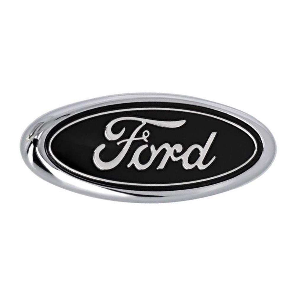 1994-04 Mustang Ford Oval Trunk Emblem  - Black