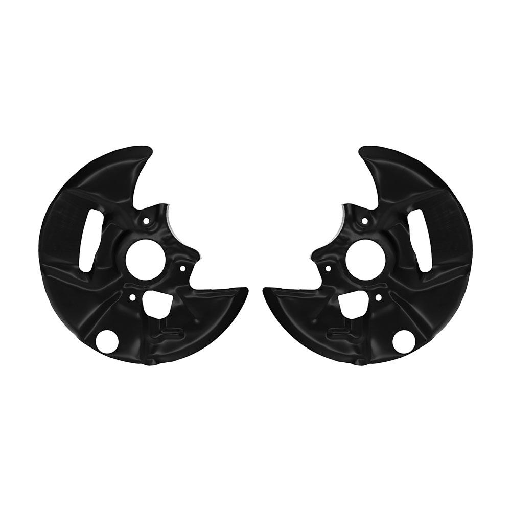 1987-93 Mustang Front Brake Rotor Dust Shield Kit 5.0