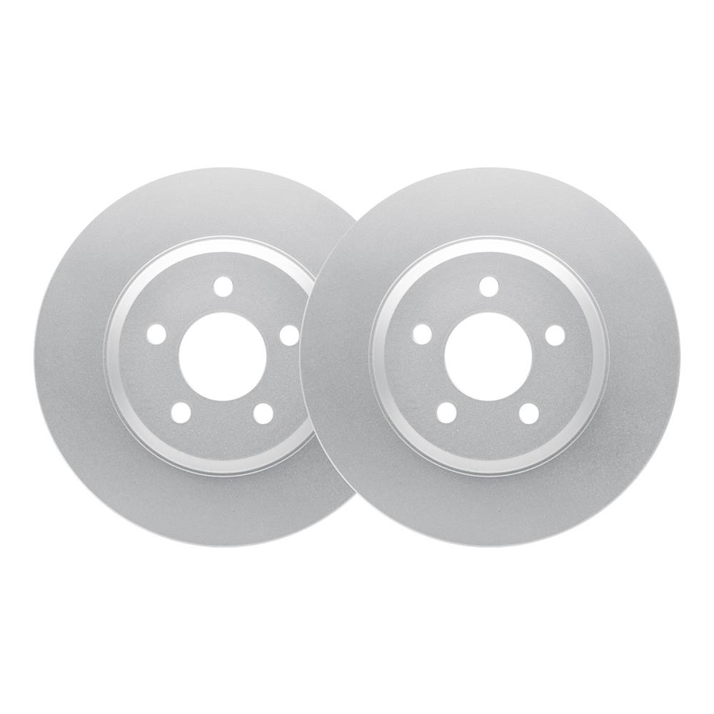 2005-14 Mustang Front Brake Rotor Pair - 12.43" GT/V6