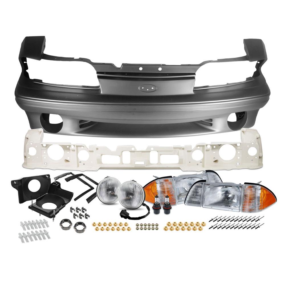 1987-1993 Mustang Front Bumper Cover Kit - GT