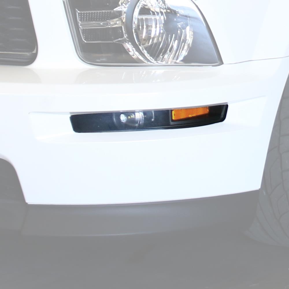 2005-09 Mustang Front Bumper Park Lights  - Black 