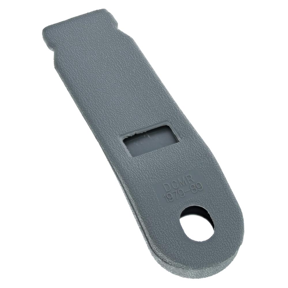 1987-1989 Mustang Front Seat Belt Buckle Sleeve - Gray