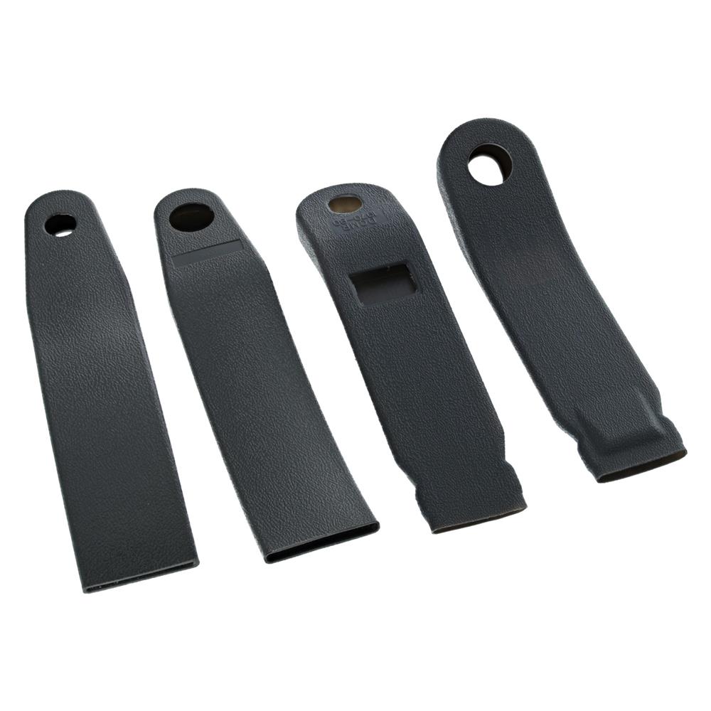 1979-1986 Mustang Front Seat Belt Sleeve Kit - Gray