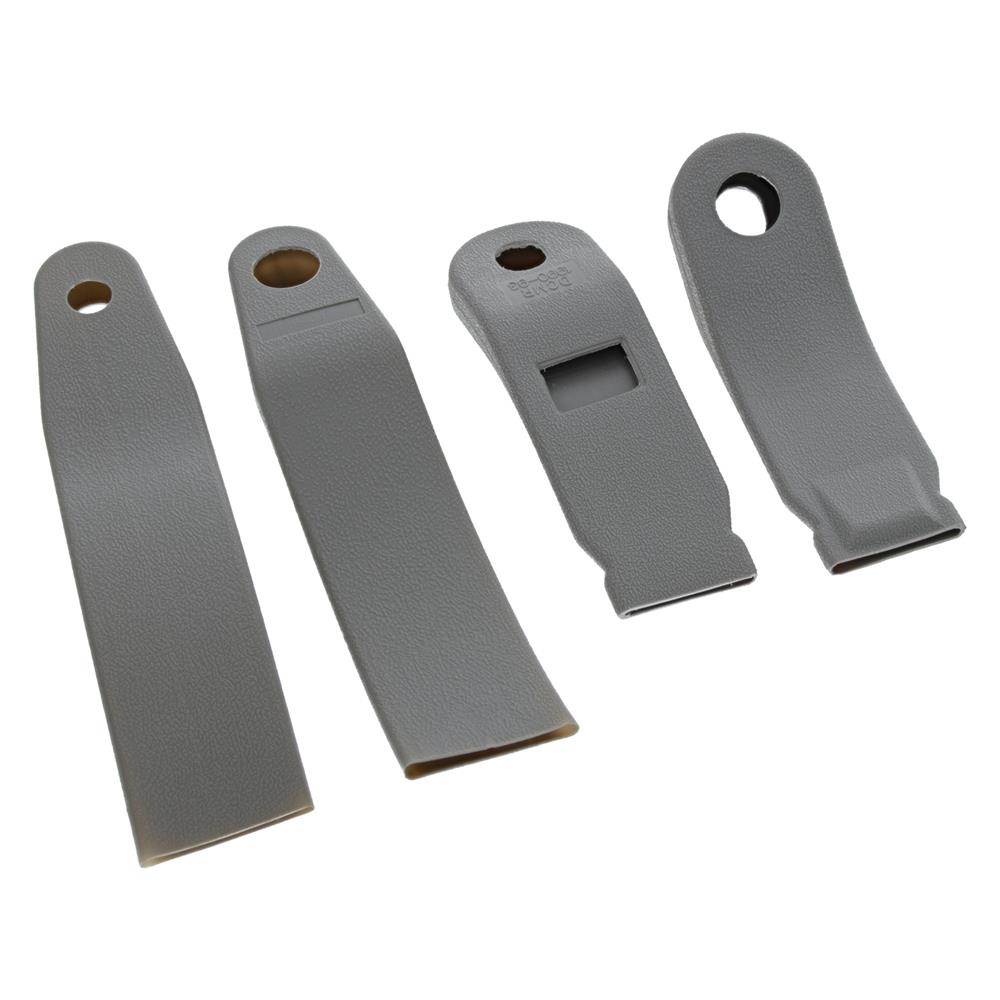 1990-1992 Mustang Front Seat Belt Sleeve Kit - Gray