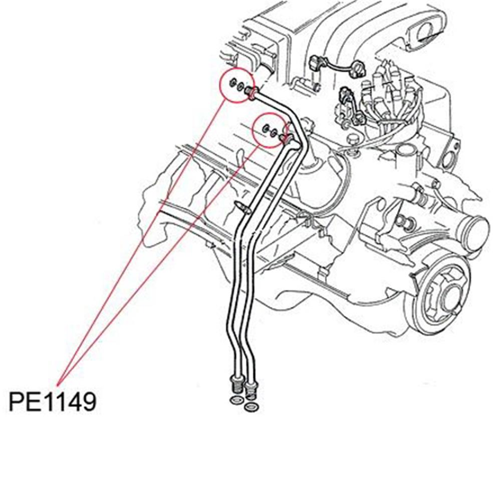 Mustang Fuel Line ORing Kit (8695)