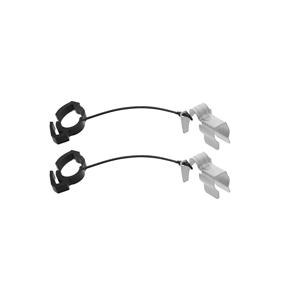1986-93 Mustang Fuel Rail Extension Lines w/ Clips 5.0