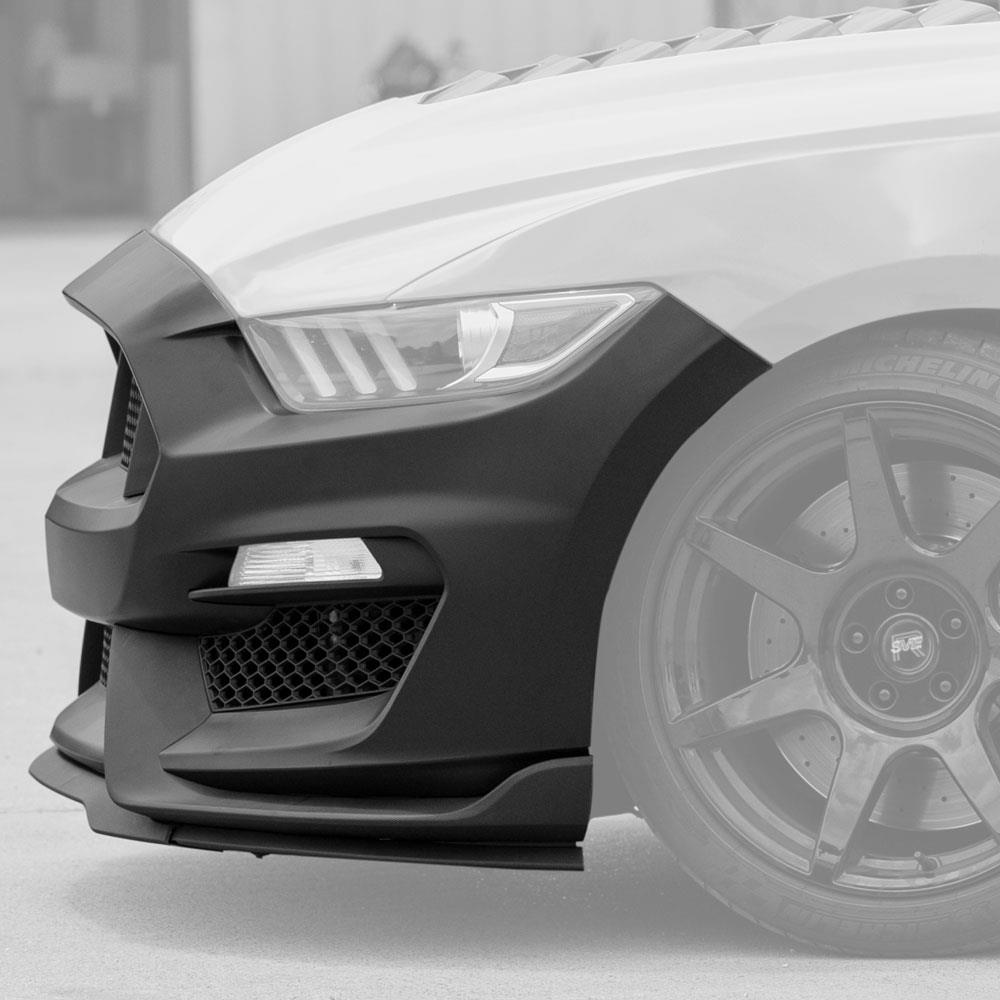 Mustang GT350 Style Front Bumper Kit (15-17) - LMR.com