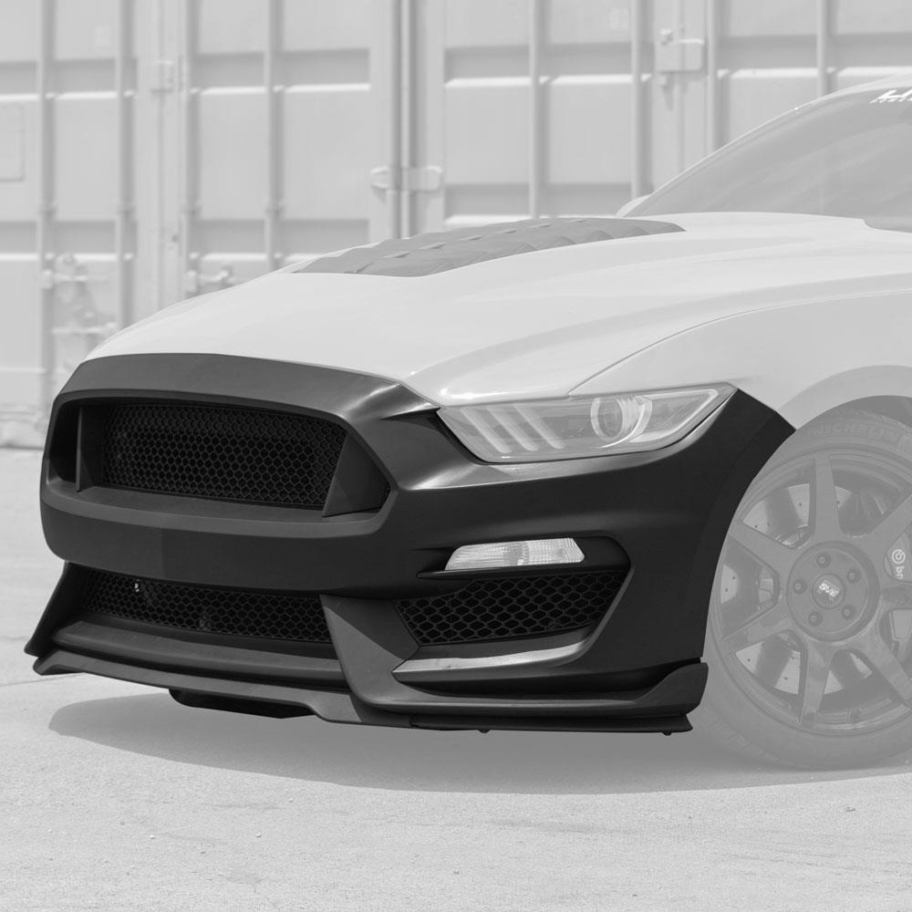 Mustang GT350 Style Front Bumper Kit (15-17) - LMR.com