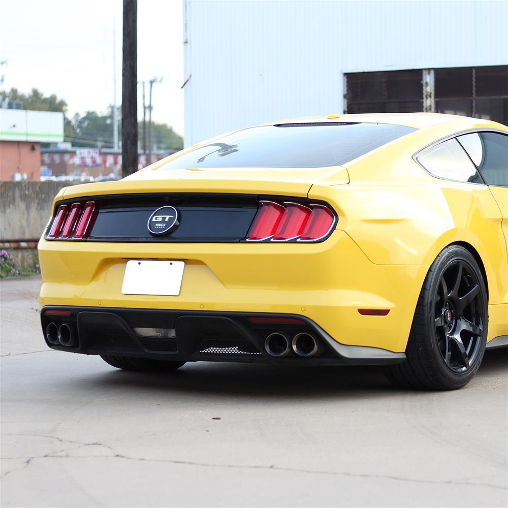 2015-17 Mustang GT350 Style Rear Valance With Tips
