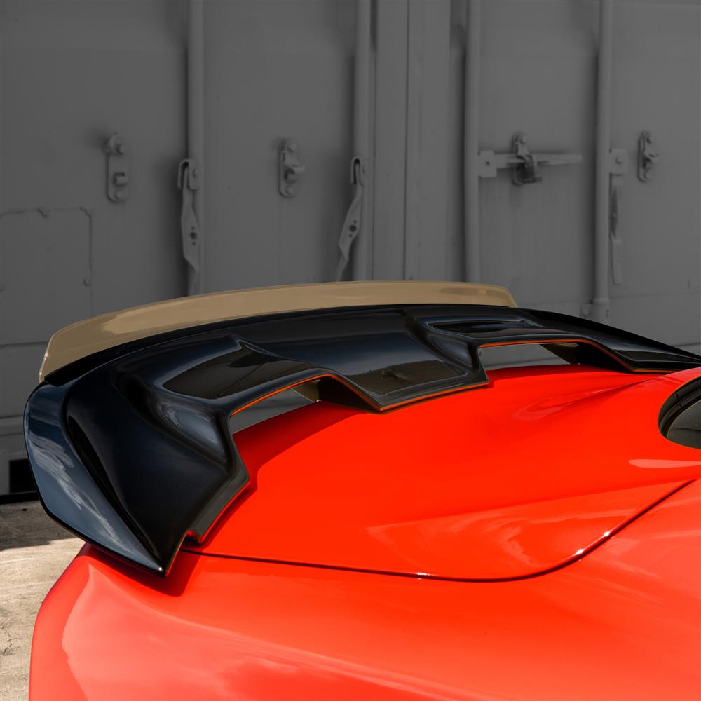 2015-23 Mustang GT500 Style Rear Spoiler w/ Gurney Flap
