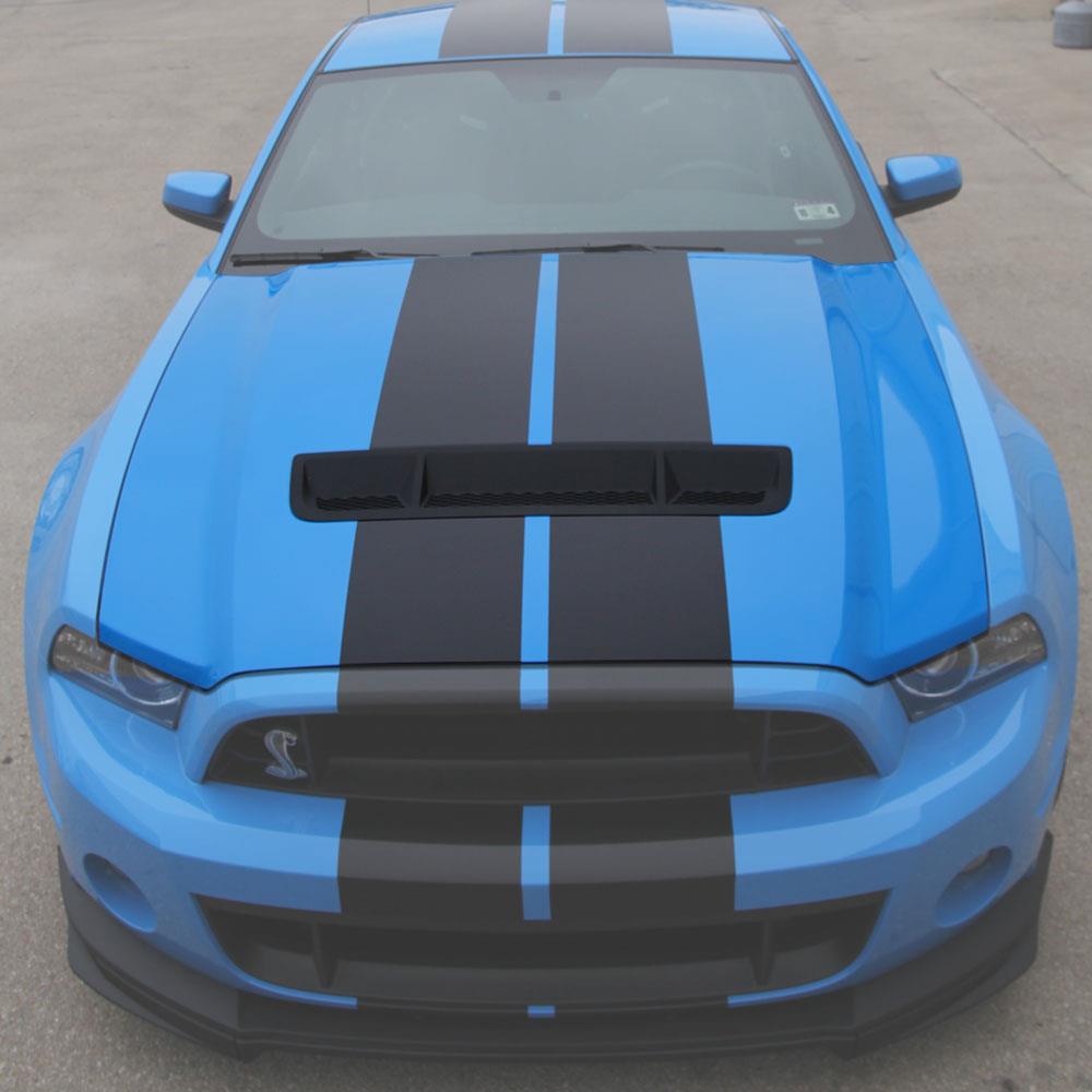 2010-14 Mustang GT500 Style Hood - Aluminum