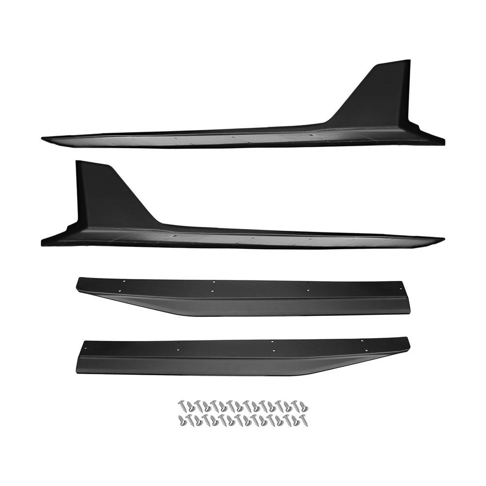 2015-23 Mustang GT500 Style Side Skirts
