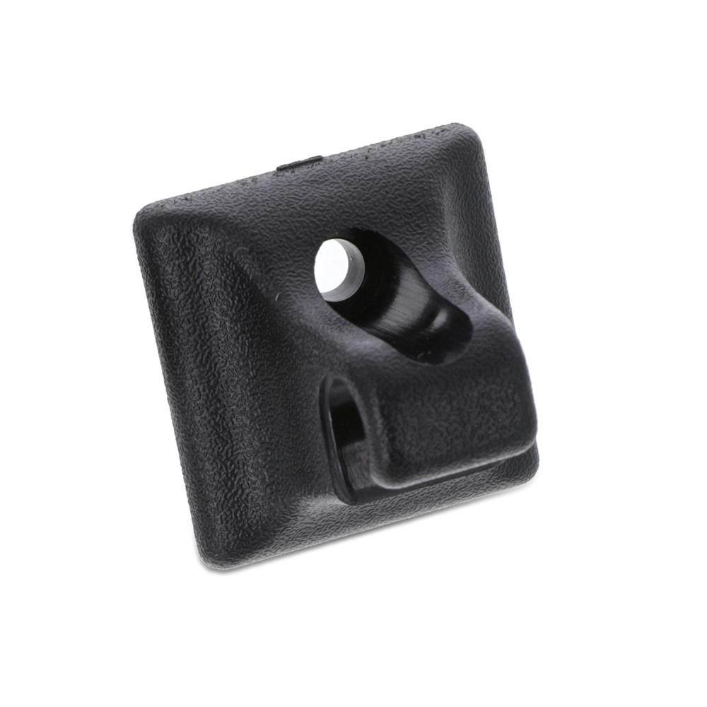 Mustang Hardtop Sun Visor Clip Kit - Black | (85-04)