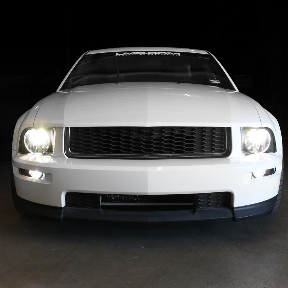 2005-09 Mustang Headlight Kit  - Matte Black