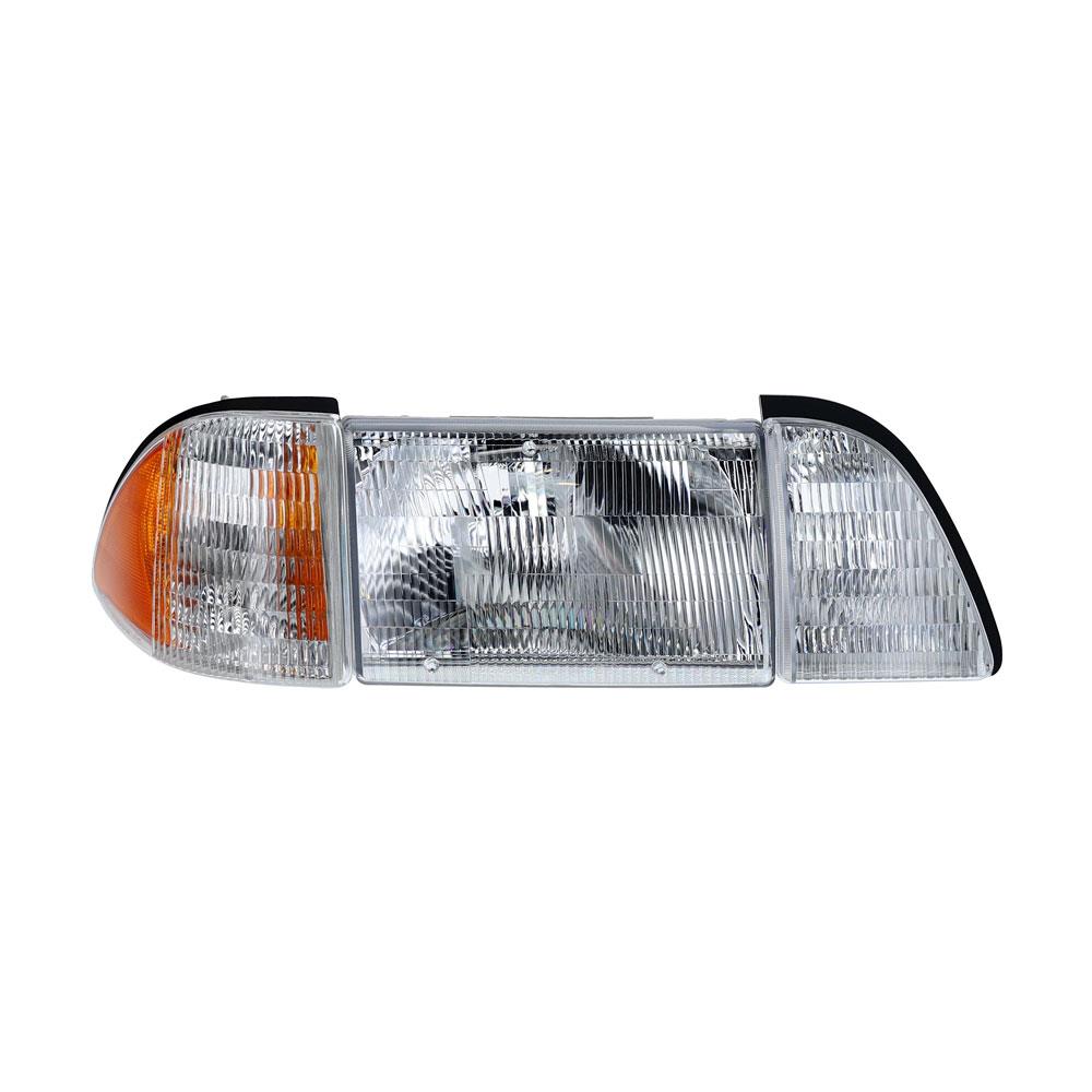 1987-1993 Mustang Headlight & LX Taillight Lens Kit
