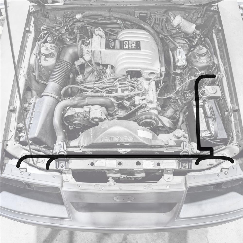 1979-86 Mustang Headlight Relay Harness
