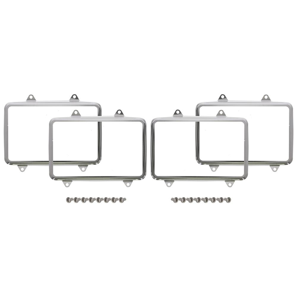 Fox Body Mustang Headlight Retaining Trim Ring Kit | 79-86