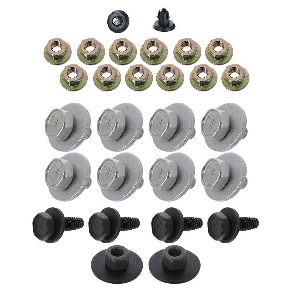 1987-93 Mustang Inner Door Skin Hardware Kit