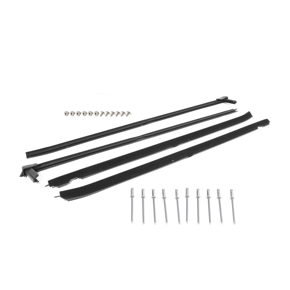 1988-93 Mustang Inner & Outer Door Belt Weatherstrip Kit Convertible/T-top