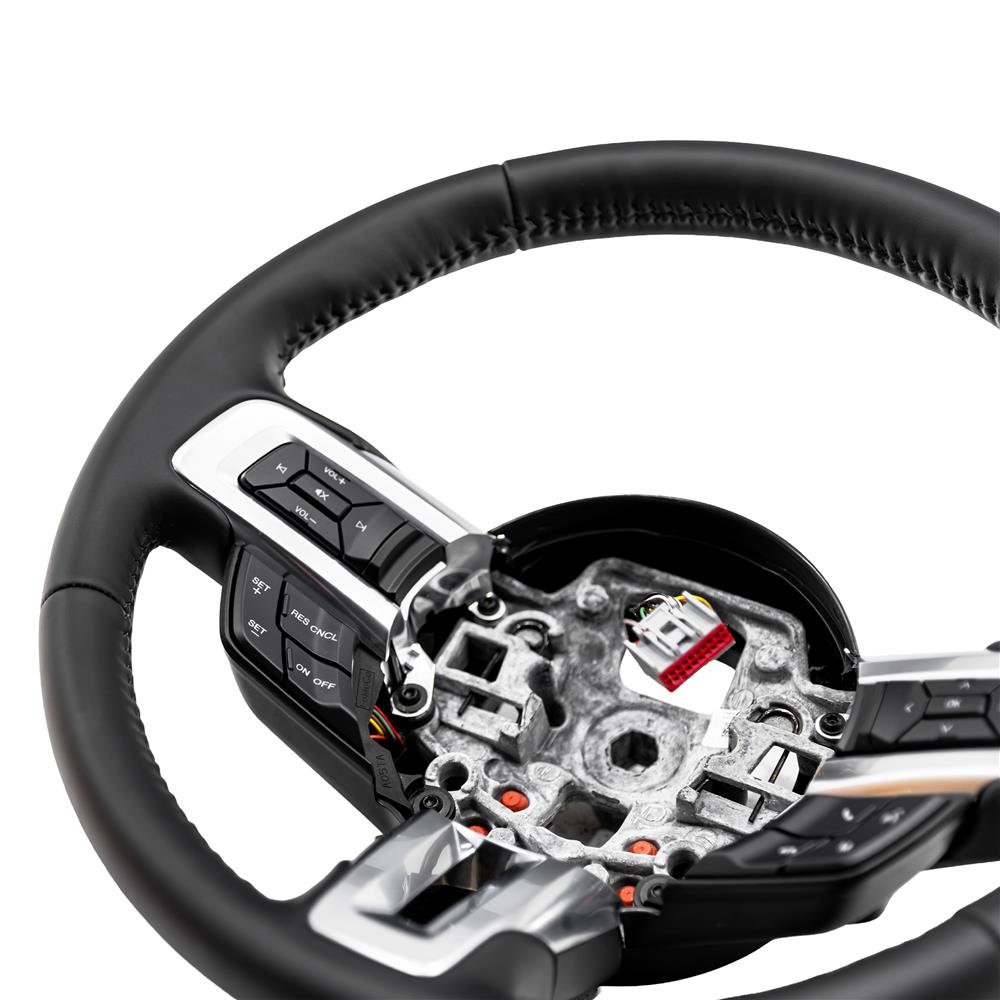 2018-23 Mustang Factory Leather Steering Wheel - Manual