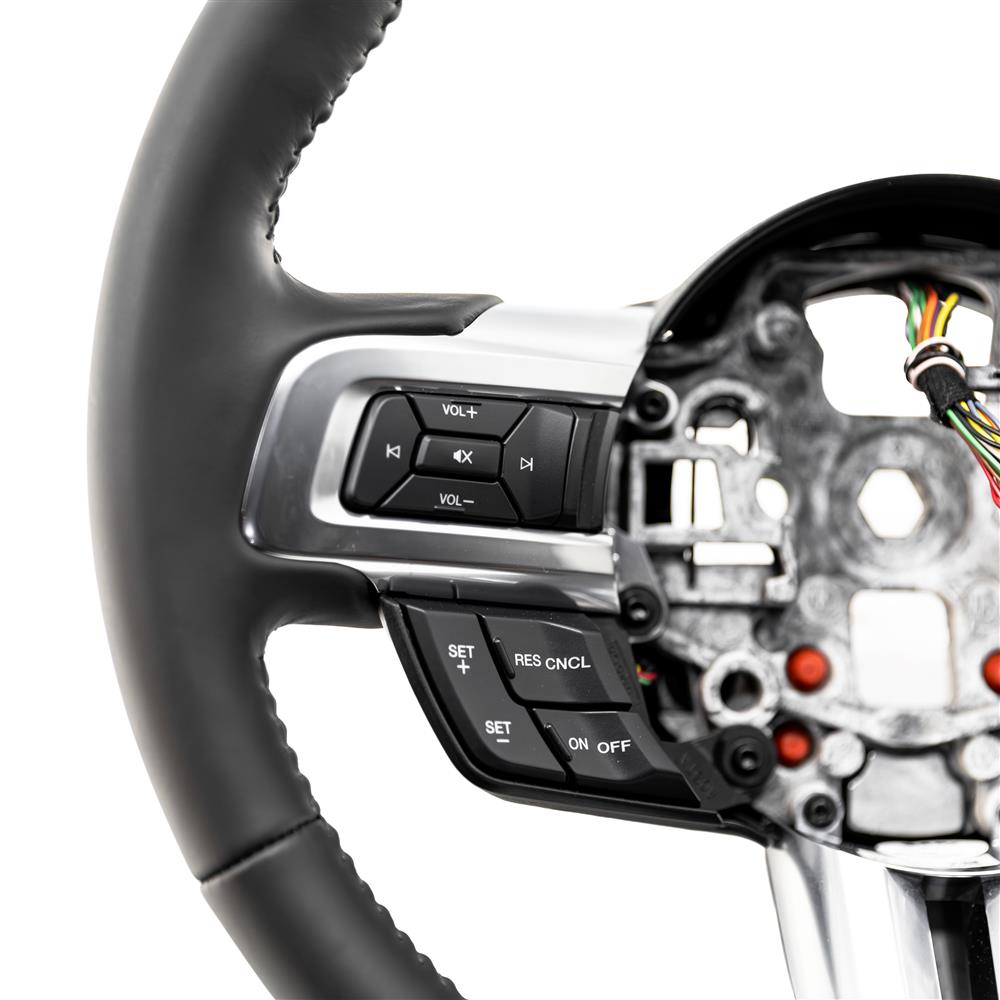 2018-23 Mustang Factory Leather Steering Wheel - Manual