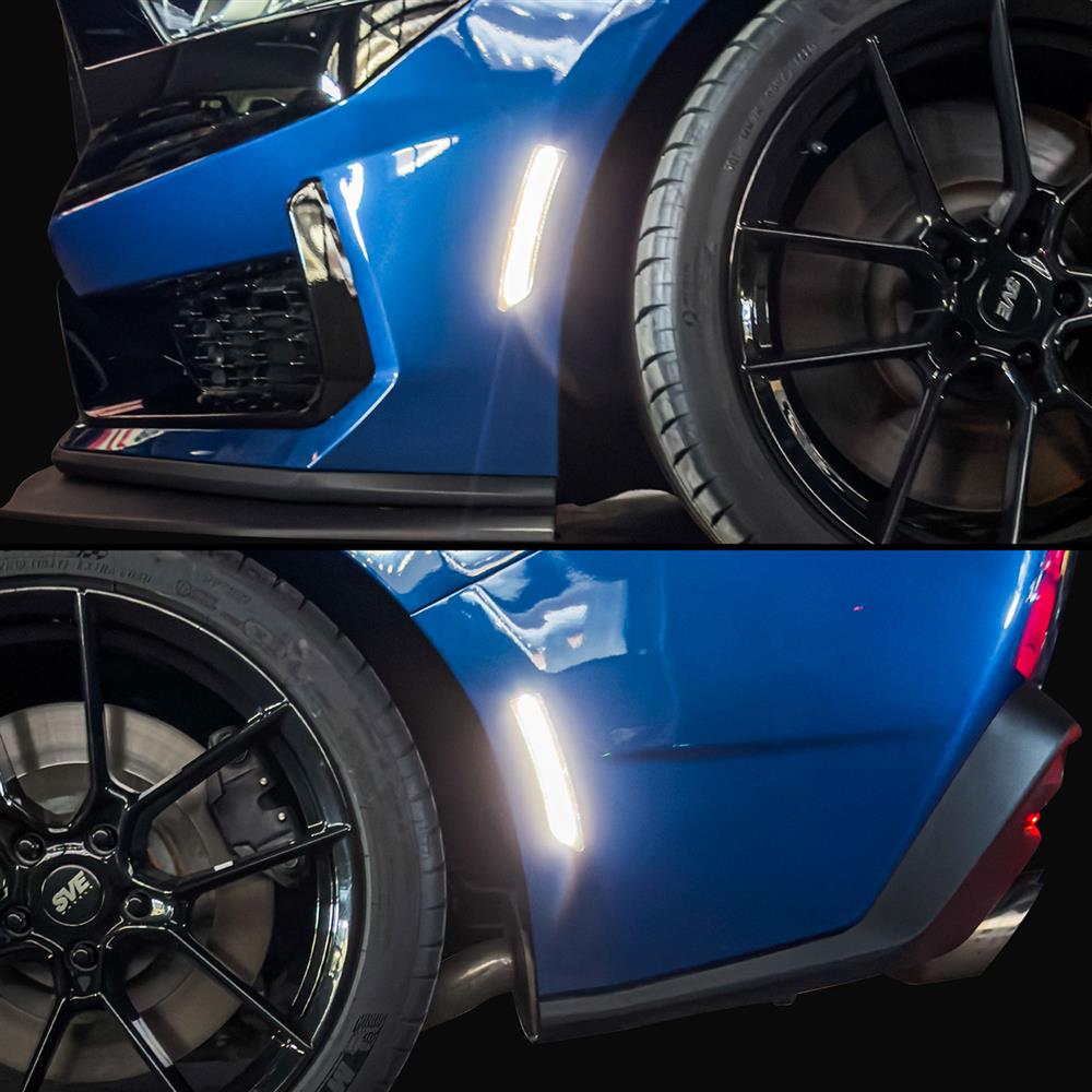 2024-26 Mustang LED Side Marker Kit  - Clear Lens