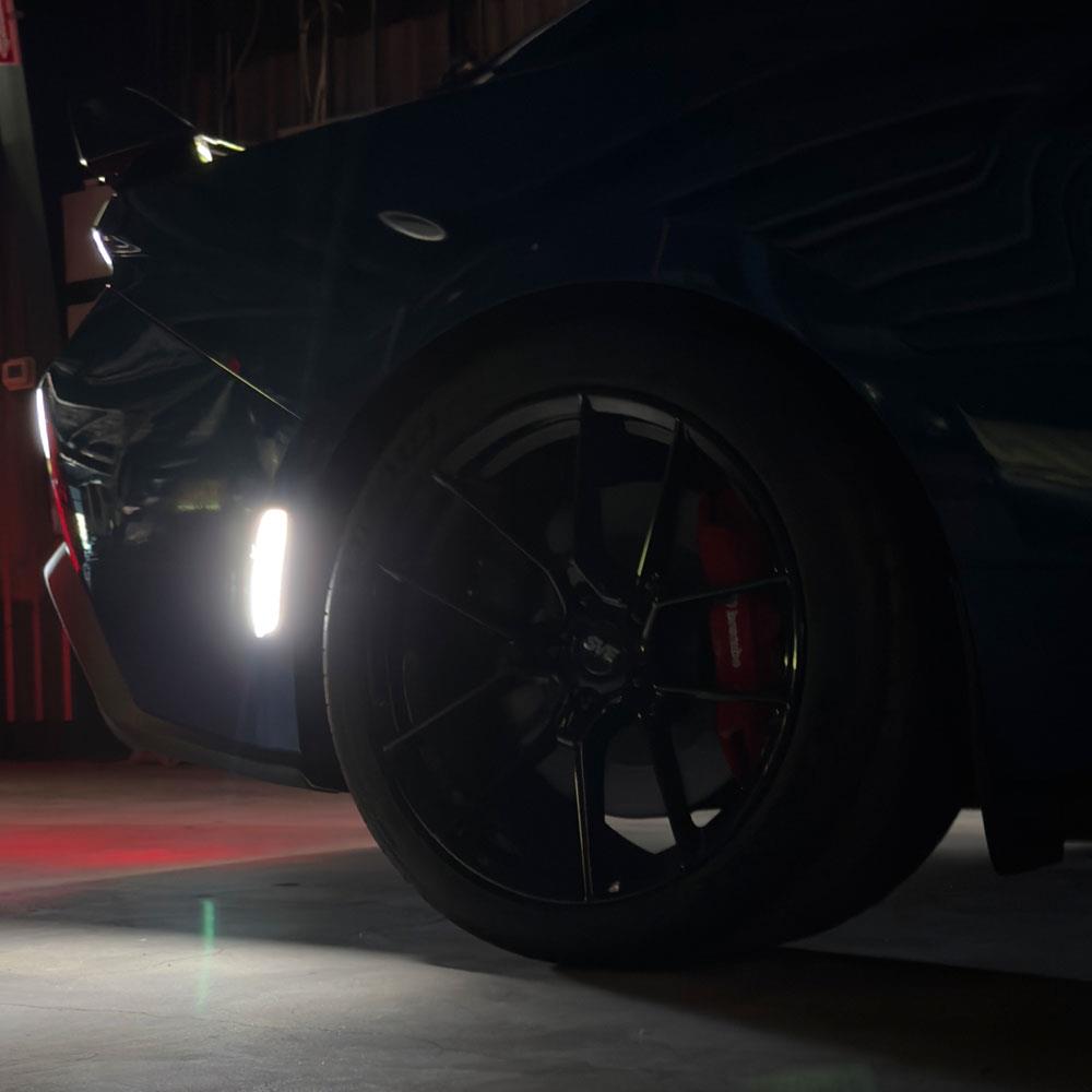 2024-26 Mustang LED Side Marker Kit  - Clear Lens