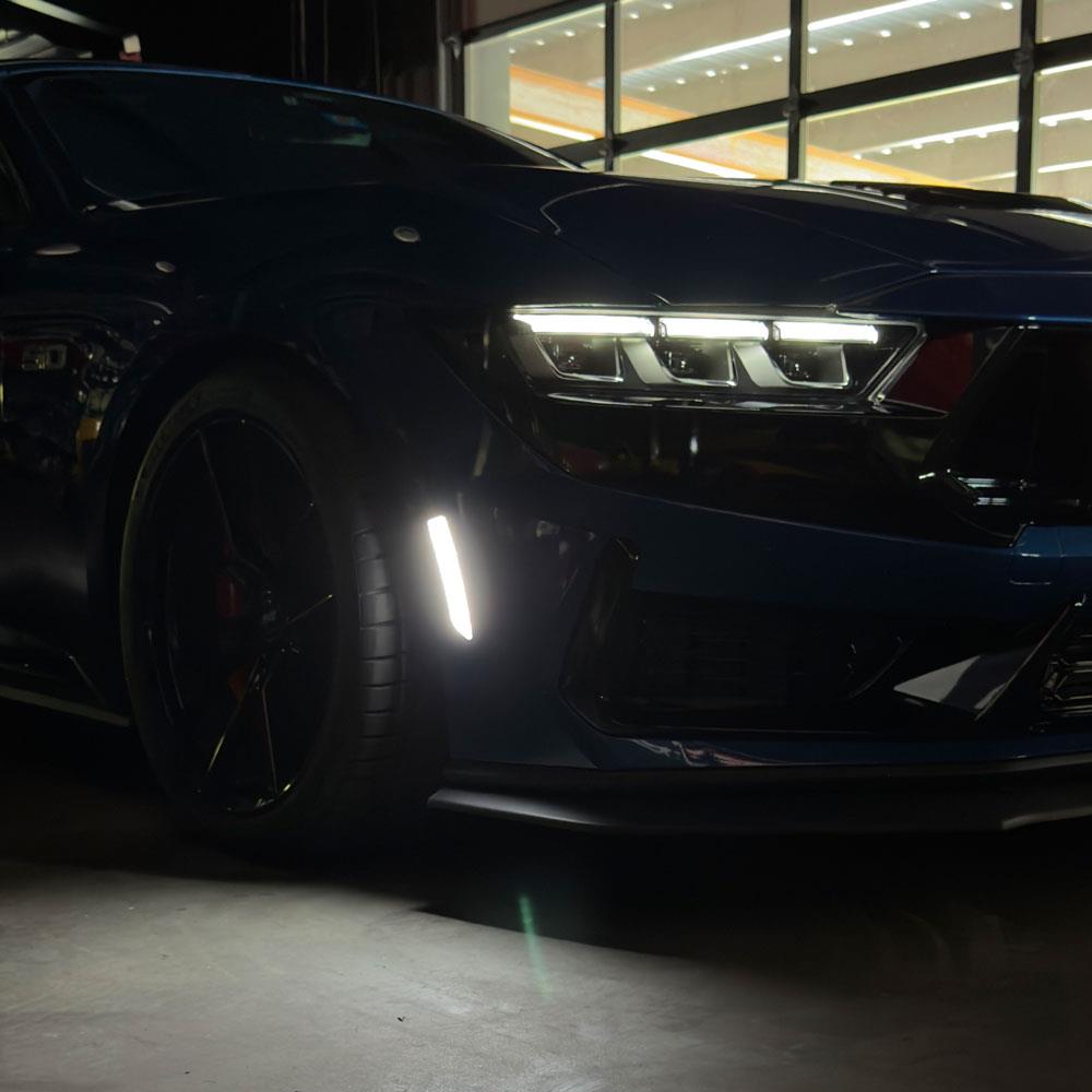 2024-26 Mustang LED Side Marker Kit  - Clear Lens