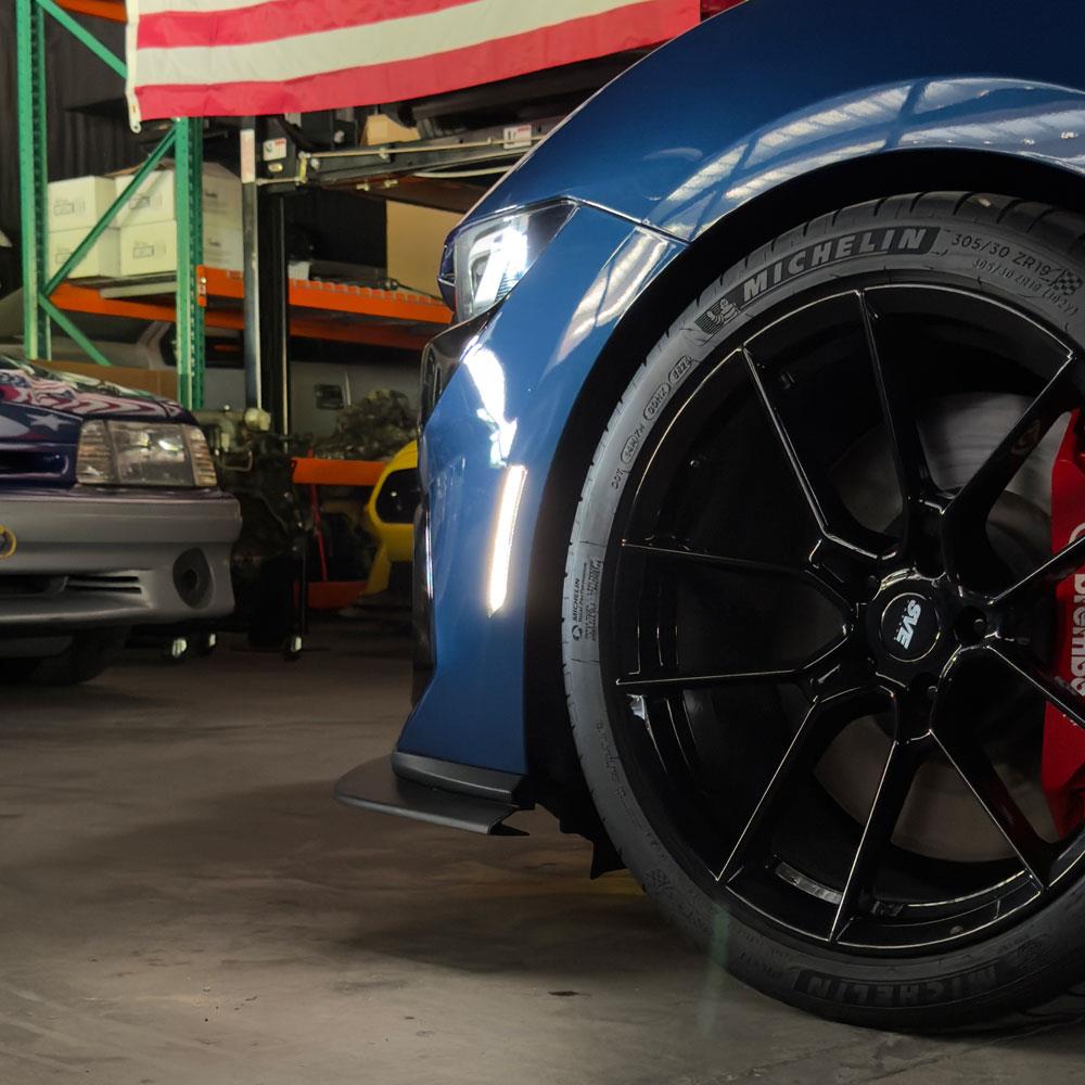 2024-26 Mustang LED Side Marker Kit  - Smoked Lens