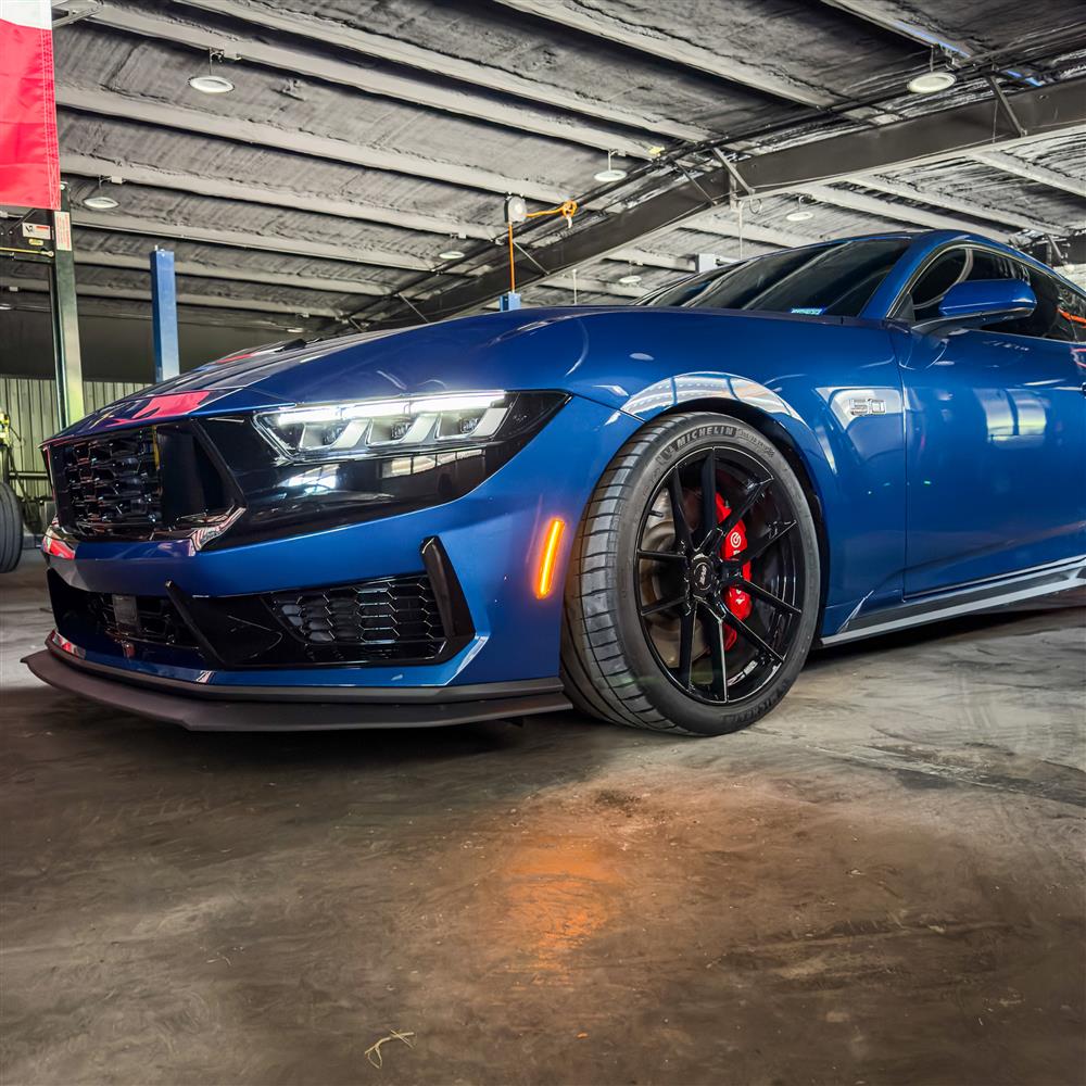 2024-26 Mustang LED Side Marker Kit With Startup Sequence  - Smoked Lens