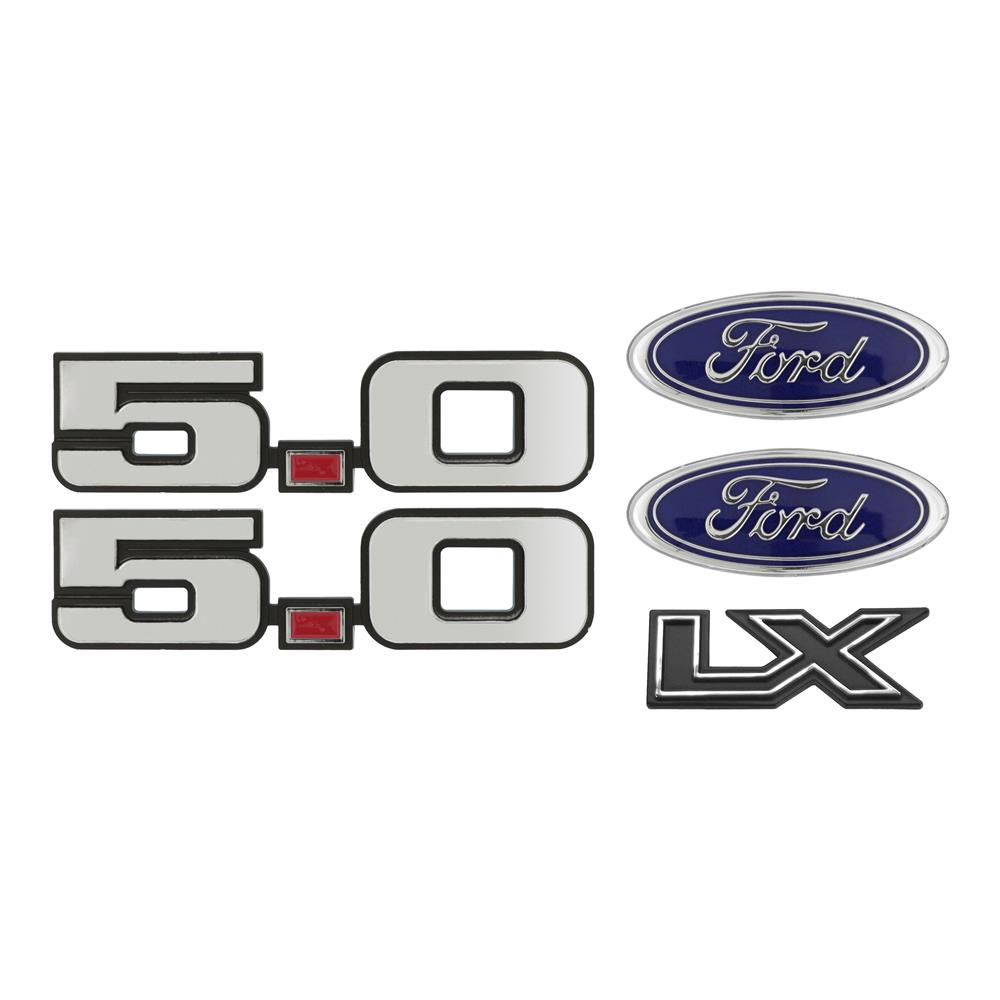 1985-86 Mustang LX Emblem Kit