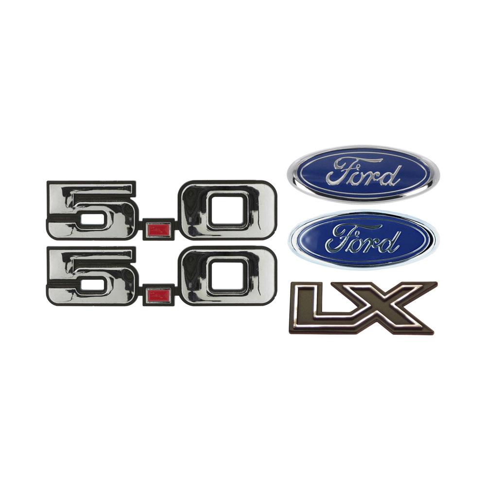 1985-86 Mustang LX Emblem Kit