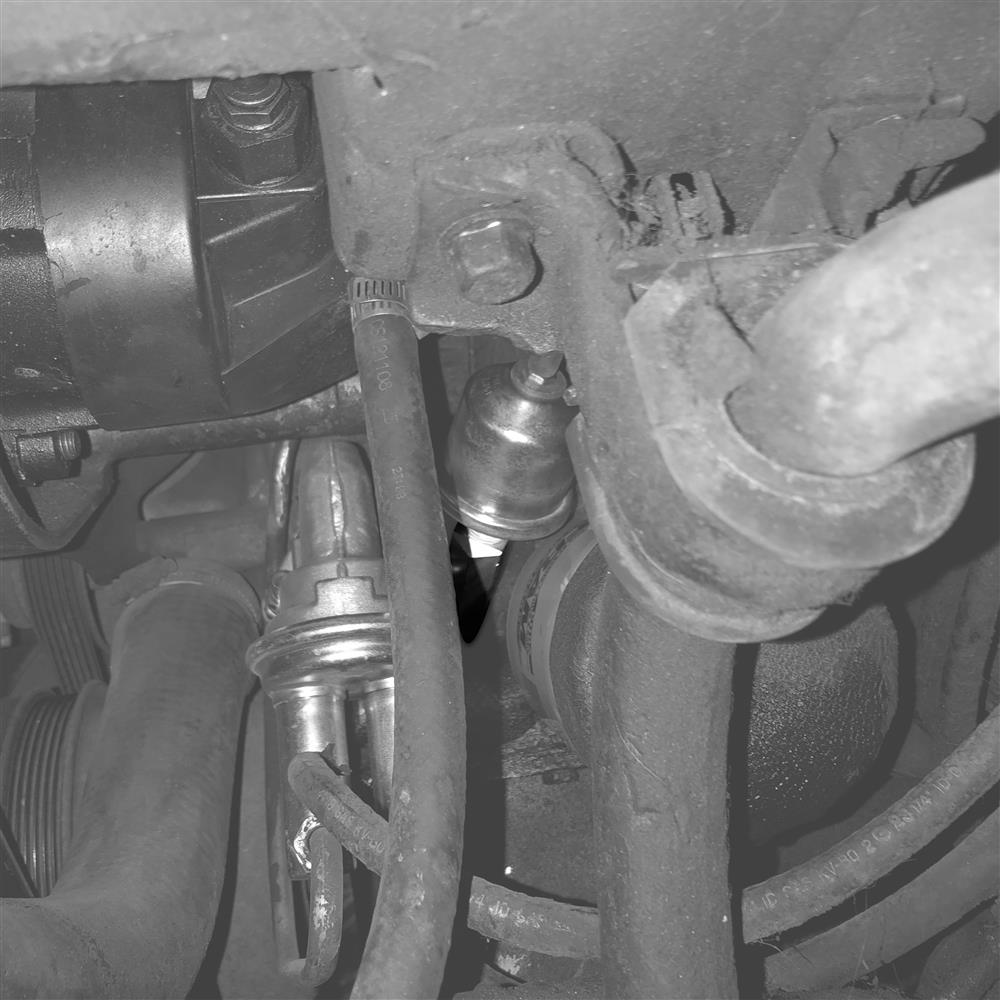 Mustang Oil Pressure Sending Unit Extension (7989) 5.0