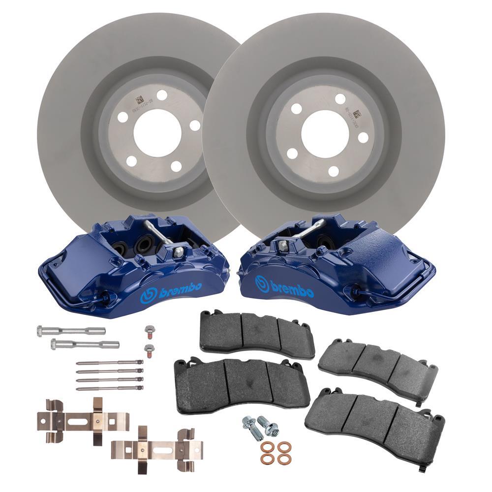 2024-26 Mustang Performance Pack Front Brake Kit - 15.4" - Notorious Blue